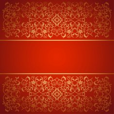 Baroque flowers background
