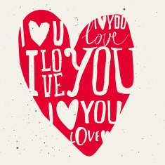 Set of labels for design love N2