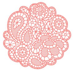 Vintage fashion lace background with abstract flowers N3