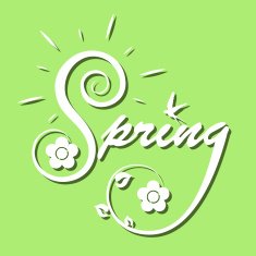 Spring background N12