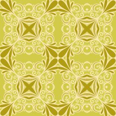 Seamless Vintage Lace Pattern (Vector) N71