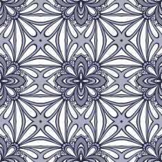 Seamless Vintage Lace Pattern (Vector) N72