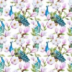 Magnolia and Peacock