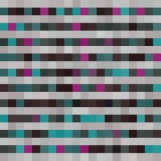 seamless pattern with colorful squares and stripes Vector