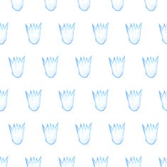 Watercolor seamless floral pattern N12