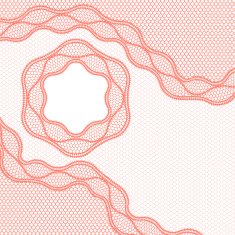 Vintage lace frame ornamental flowers Vector texture N2