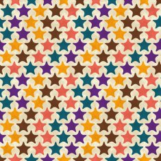 Seamless retro geometric pattern EPS10 vector texture N4
