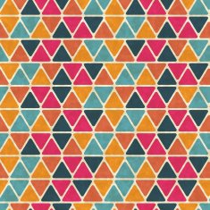 Seamless retro geometric pattern EPS10 vector texture N5