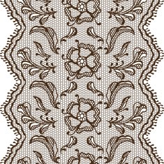 Vintage lace background ornamental flowers