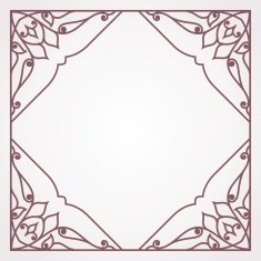 Vintage invitation card N67