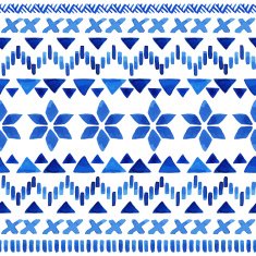 Aztec watercolor background N6