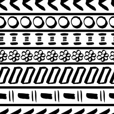 Aztec seamless pattern N17