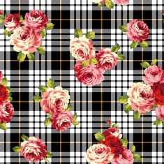 Pattern of rose N16