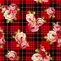 Pattern of rose N17
