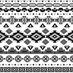 Aztec seamless pattern N20
