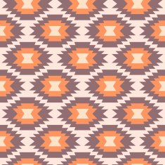 Tribal aztec seamless pattern N42