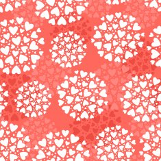 Seamless pattern with hearts N53