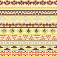 Tribal aztec seamless pattern N49