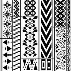 Aztec seamless pattern N26