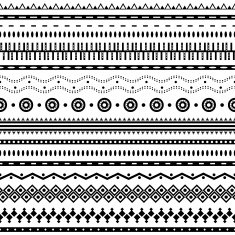 Aztec seamless pattern N27