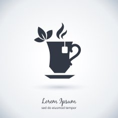 Tea cup logo