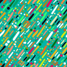 Pattern with hand drawn colourful stripes N5