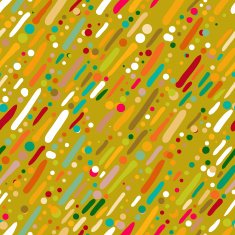 Pattern with hand drawn colourful stripes N6