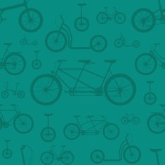 Bicycle seamless pattern N10