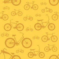 Bicycle seamless pattern N12