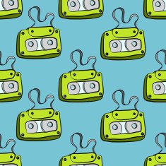 music seamless pattern N15