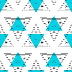 Abstract Background Geometric Seamless Pattern N4