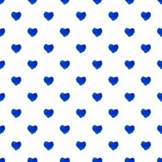 Watercolor seamless pattern with hearts N5