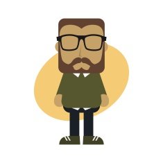 cartoon guy avatar picture N19
