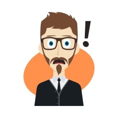 cartoon character guy surprise N5