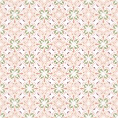 Seamless Abstract Kaleidoscope Pattern (Vector) N6