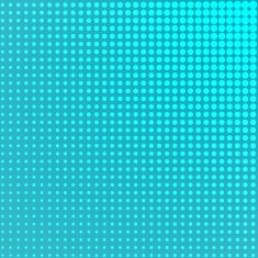 Halftone of the blue dots on a background