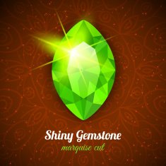 Gemstone on dark background N2