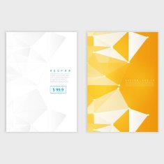 Flyer template back and front design N7