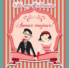 Valentine's day invitation card