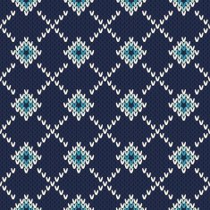 Knitted seamless pattern N55