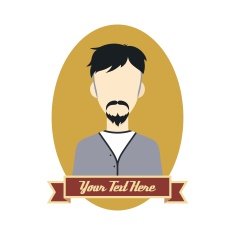 gentleman cartoon avatar N40