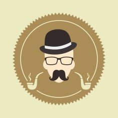 gentleman cartoon avatar N43