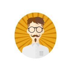 gentleman cartoon avatar N46