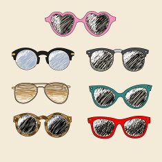 Collection of glasses