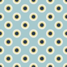 seamless scribble polka dots pattern N2