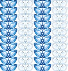 Sapphires and diamonds leaves seamless texture vector
