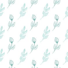 Vintage floral seamless pattern N18
