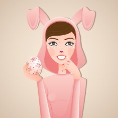 Easter Bunny N60