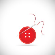 Button Sewing Illustration N2