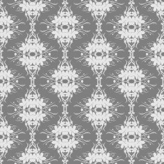 gray flower ornament on darkgray (wallpaper)